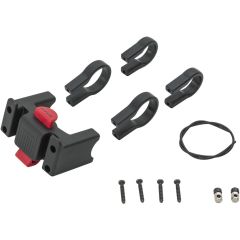 Attacco Vaude Klick Fix System per borse da manubrio Black