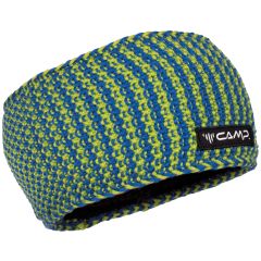 Fascia Camp Alp Headband Blu / Lime