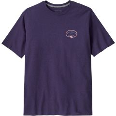 Maglia da uomo Patagonia Clean Climb Roots Responsibili-Tee® Plummet Purple