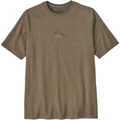 Maglia da uomo Patagonia Berm Logo Responsibili-Tee® Wing Grey