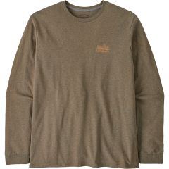 Maglia da uomo Patagonia Strataspire Responsibili-Tee® Wing Grey