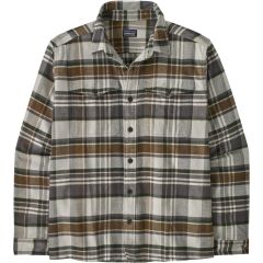 Camicia da uomo Patagonia Fjord Flannel Blizzard: Salt Grey