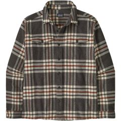 Camicia da uomo Patagonia Fjord Flannel Catch: Ink Black