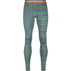 Pantalone termico da uomo Ortovox 185 Rock'n'Wool Long arctic grey