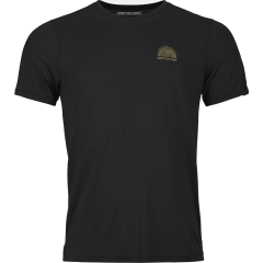 Maglia da uomo Ortovox 120 Cool Tec MTN Stripe TS Black Raven