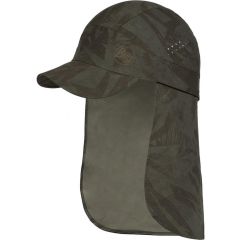 Cappello Buff Sahara Cap Acai Khaki S/M