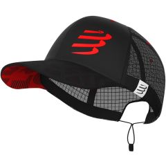Cappellino Compressport Racing Trucker Cap Black/Red