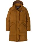 Giacca da donna Patagonia Downdrift Insulated Parka Shelter Brown