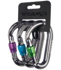 Set di 3 moschettoni Camp Nimbus Lock