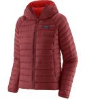 Giacca da donna Patagonia Down Sweater Hoody Oxide Red