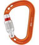 Moschettone Petzl Rocha Screw-Lock Orange