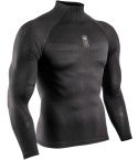 Maglia termica da uomo Compressport 3D Thermo 100 gr LS Black