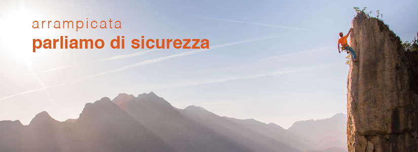 La falesia ed il casco